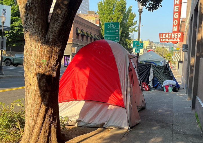 Class Action Lawsuit Accuses Portland of Violating Americans with Disabilities Act By Allowing Tents on Sidewalks